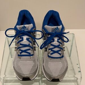 Adidas Run Smart Men’s Shoes Size 10 Blue Silver Mesh